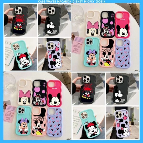 CASE WAVES MACARON DISNEY MICKEY (1081)