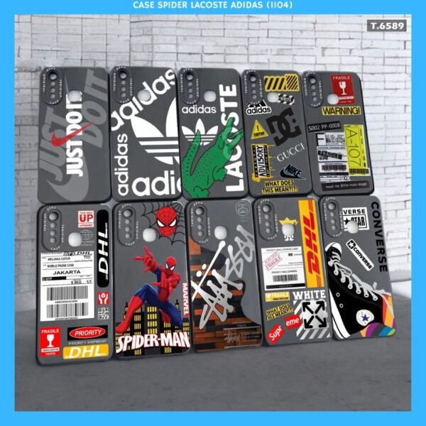 CASE SPIDER LACOSTE ADIDAS (1104)