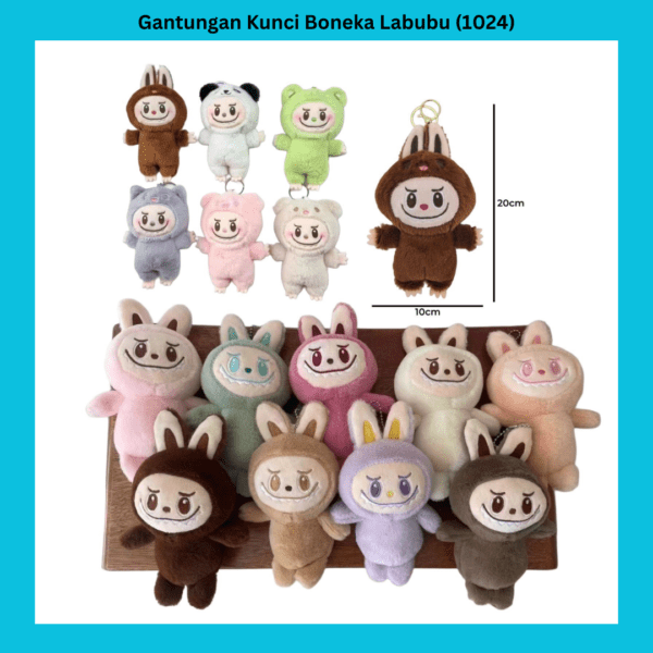 Gantungan Kunci Boneka Labubu (1024)