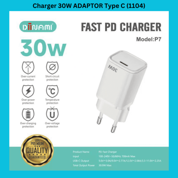 Charger 30W ADAPTOR Type C (1104)