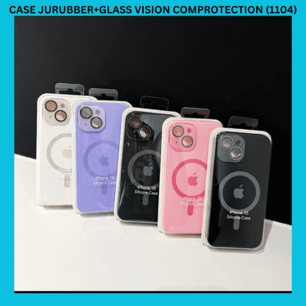 CASE JURUBBER+GLASS VISION COMPROTECTION (1104)