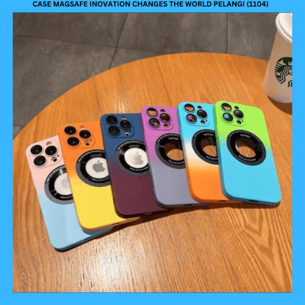 CASE MAGSAFE INOVATION CHANGES THE WORLD PELANGI (1104)