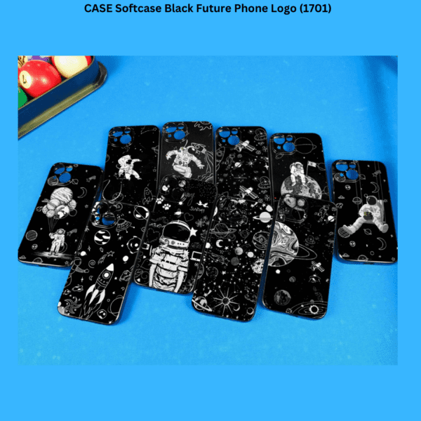 CASE Softcase Black Future Phone Logo (1701)