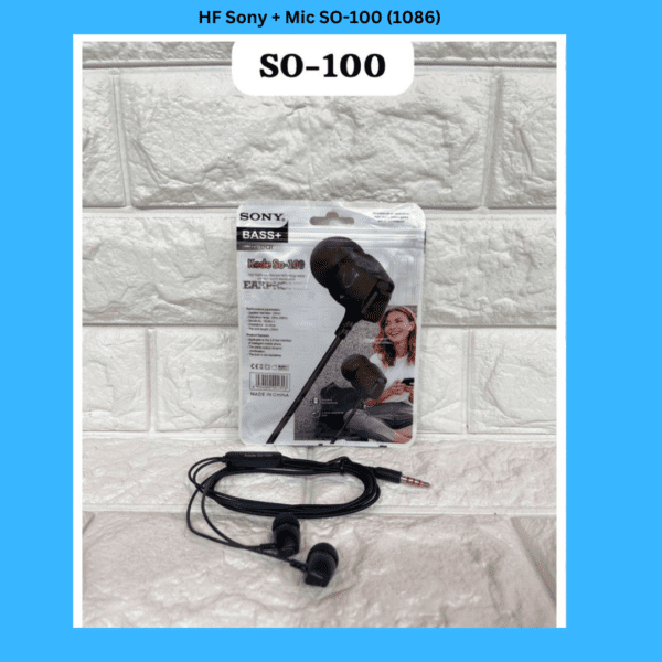 HF Sony + Mic SO-100 (1086)