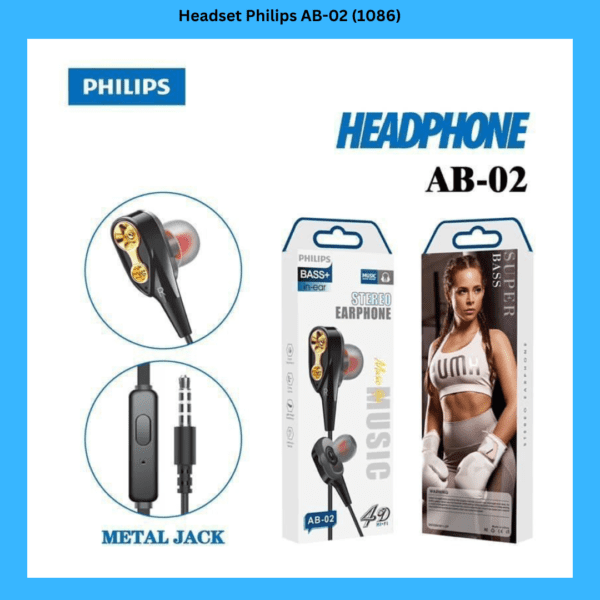 Headset Philips AB-02 (1086)