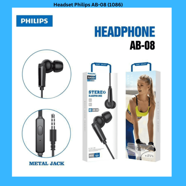 Headset Philips AB-08 (1086)