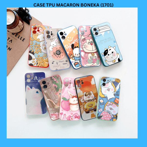 CASE TPU MACARON BONEKA (1701)