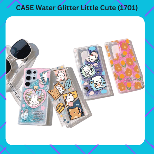 Case Water Glitter Little Cute (1701)