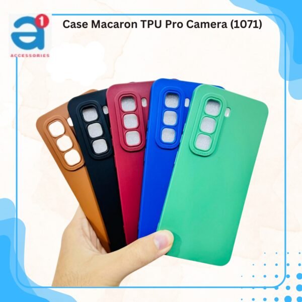 Case Macaron TPU Pro Camera (1071)