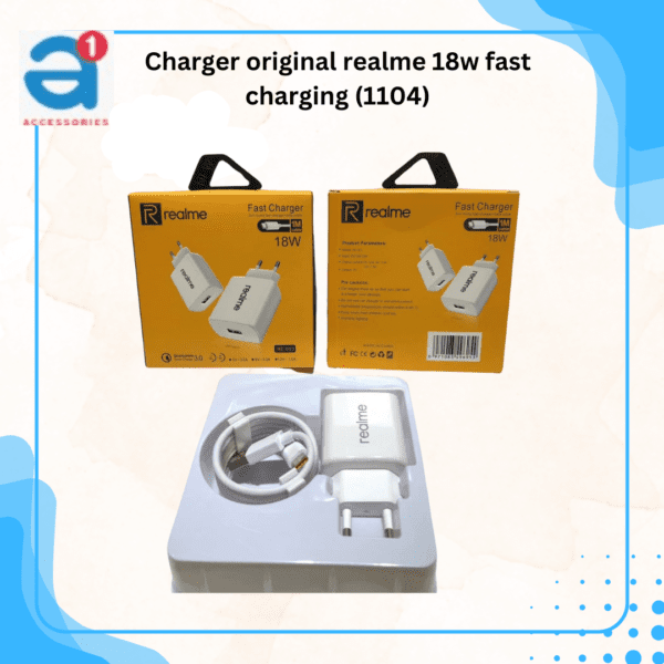 Charger original realme 18w fast charging (1104)