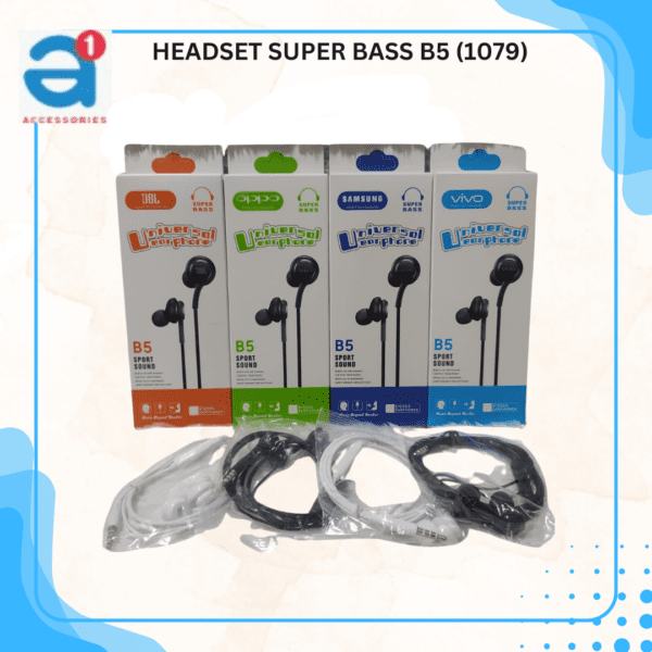 HEADSET SUPER BASS B5 (1079)