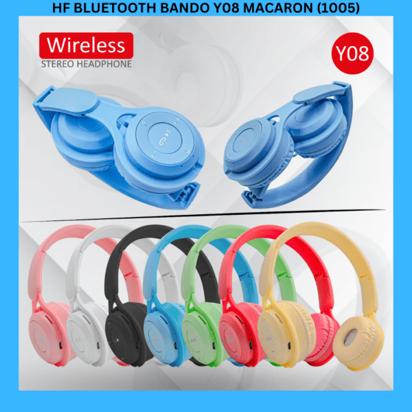 HF BLUETOOTH BANDO Y08 MACARON (1005)