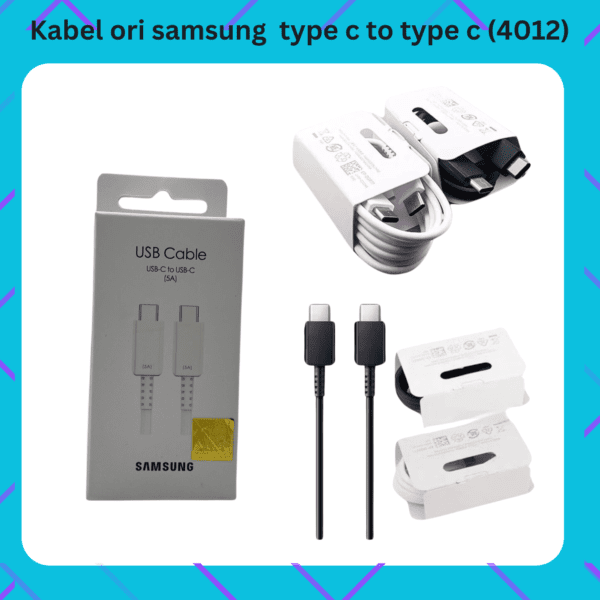 Kabel ori samsung  type c to type c (4012)