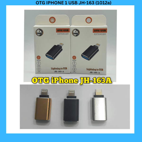 OTG IPHONE 1 USB JH-163 (1012a)