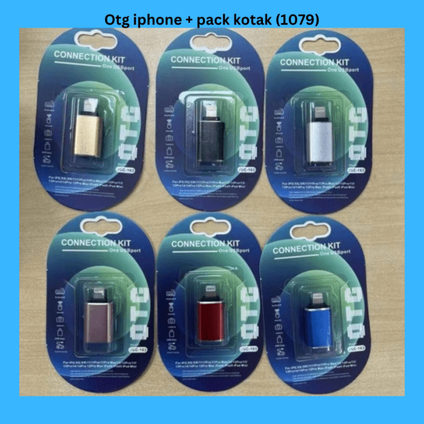 Otg iphone + pack kotak (1079)