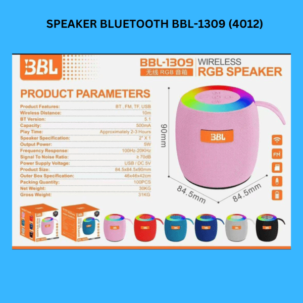 SPEAKER BLUETOOTH BBL-1309 (4012)