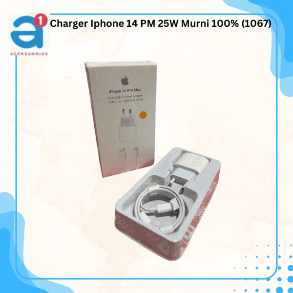 Charger Iphone 14 PM 25W Murni 100% (1067)