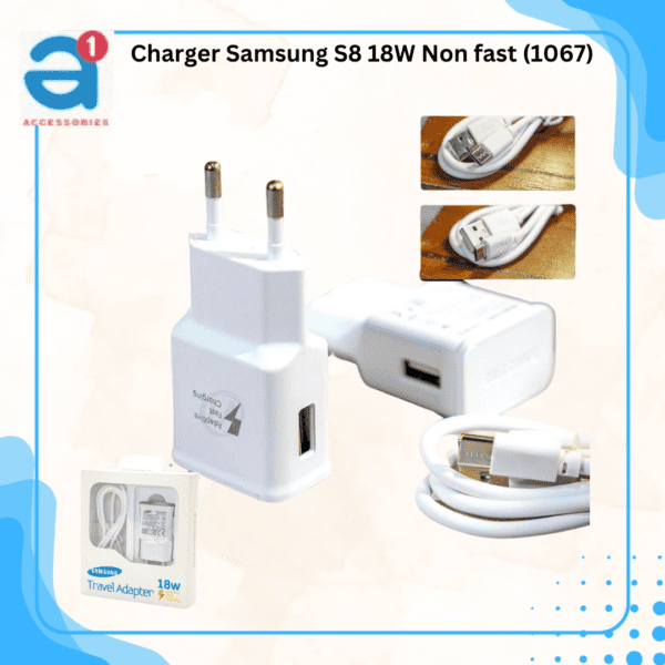 Charger Samsung S8 18W Non fast (1067)