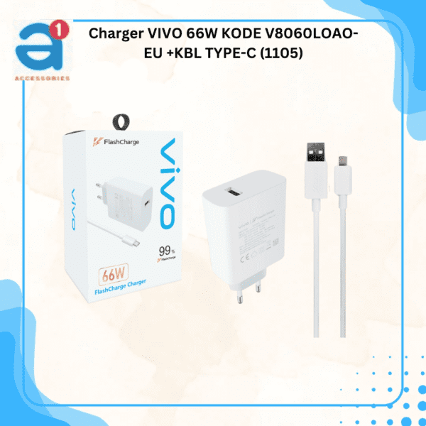 Charger VIVO 66W KODE V8060LOAO-EU +KBL TYPE-C (1105)