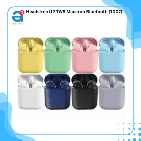 Headsfree i12 TWS Macaron Bluetooth (1007)