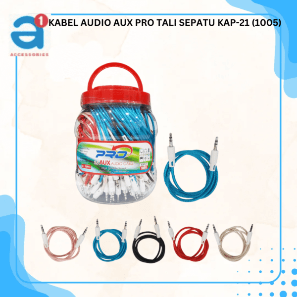 KABEL AUDIO AUX PRO TALI SEPATU KAP-21 (1005)