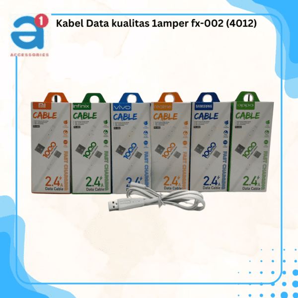 Kabel Data kualitas 1amper fx-002 (4012)